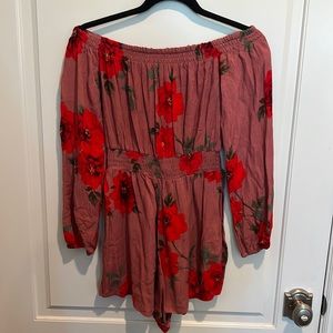 Kendal and Kylie Floral Romper